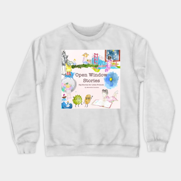 Title Page Crewneck Sweatshirt by Open Window Stories